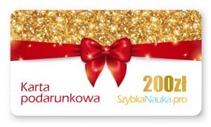 Karta podarunkowa 200
