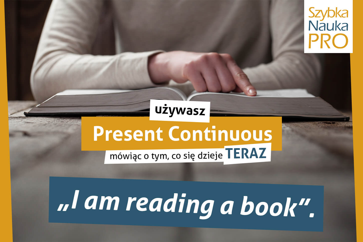 present continuous
