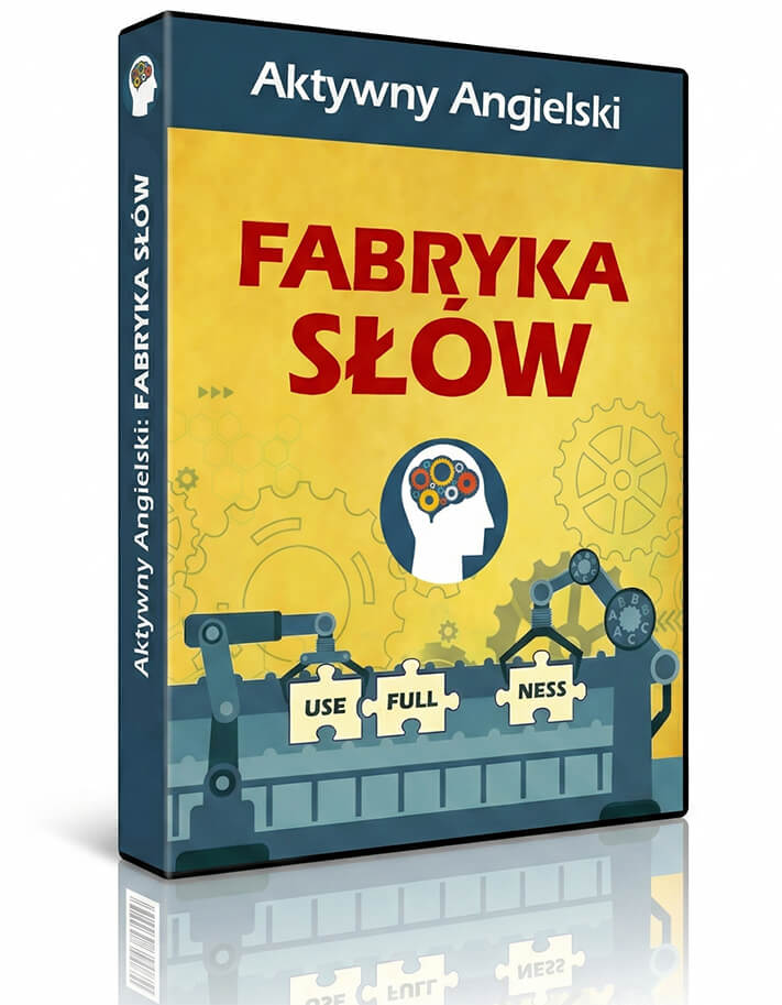 Aktywny Angielski - Fabryka Słów - 1000 słów w 1 dzień - okładka 3D